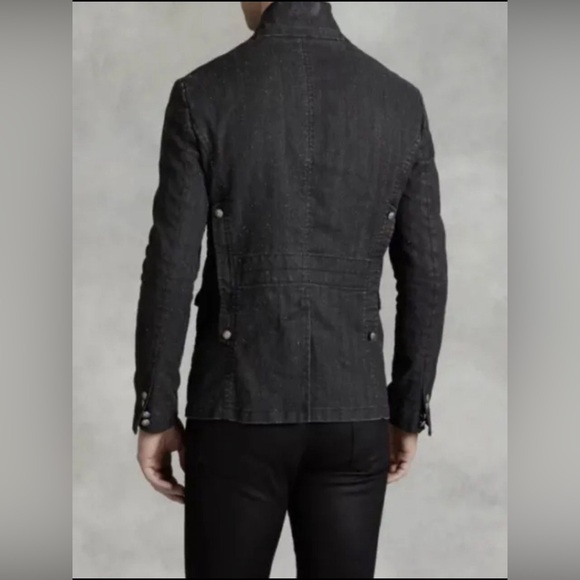 John Varvatos Collection Linen Button Front Jacket. Size EU 54 USA  44 - Picture 2 of 6